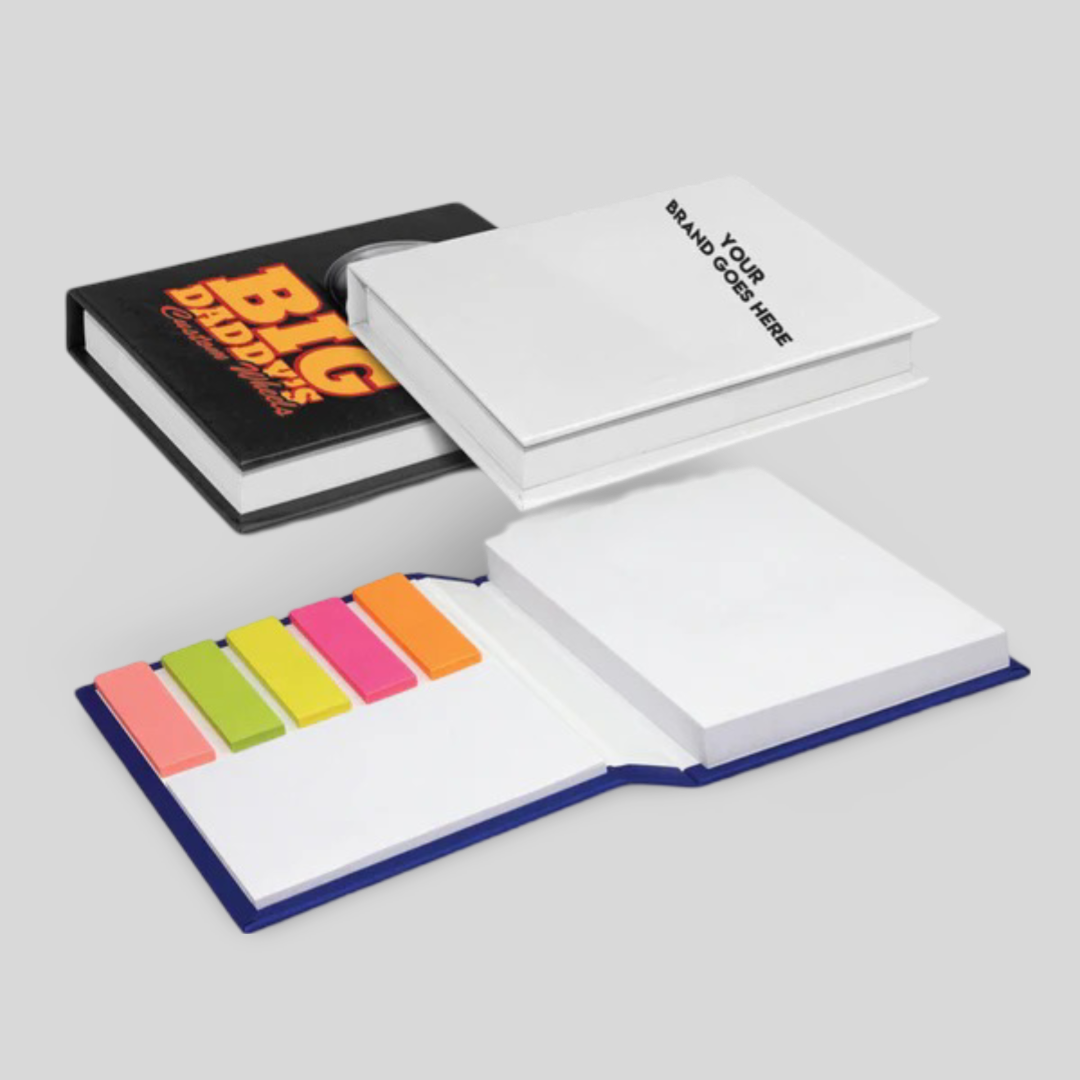 Hard Cover Custom Note Flag Books