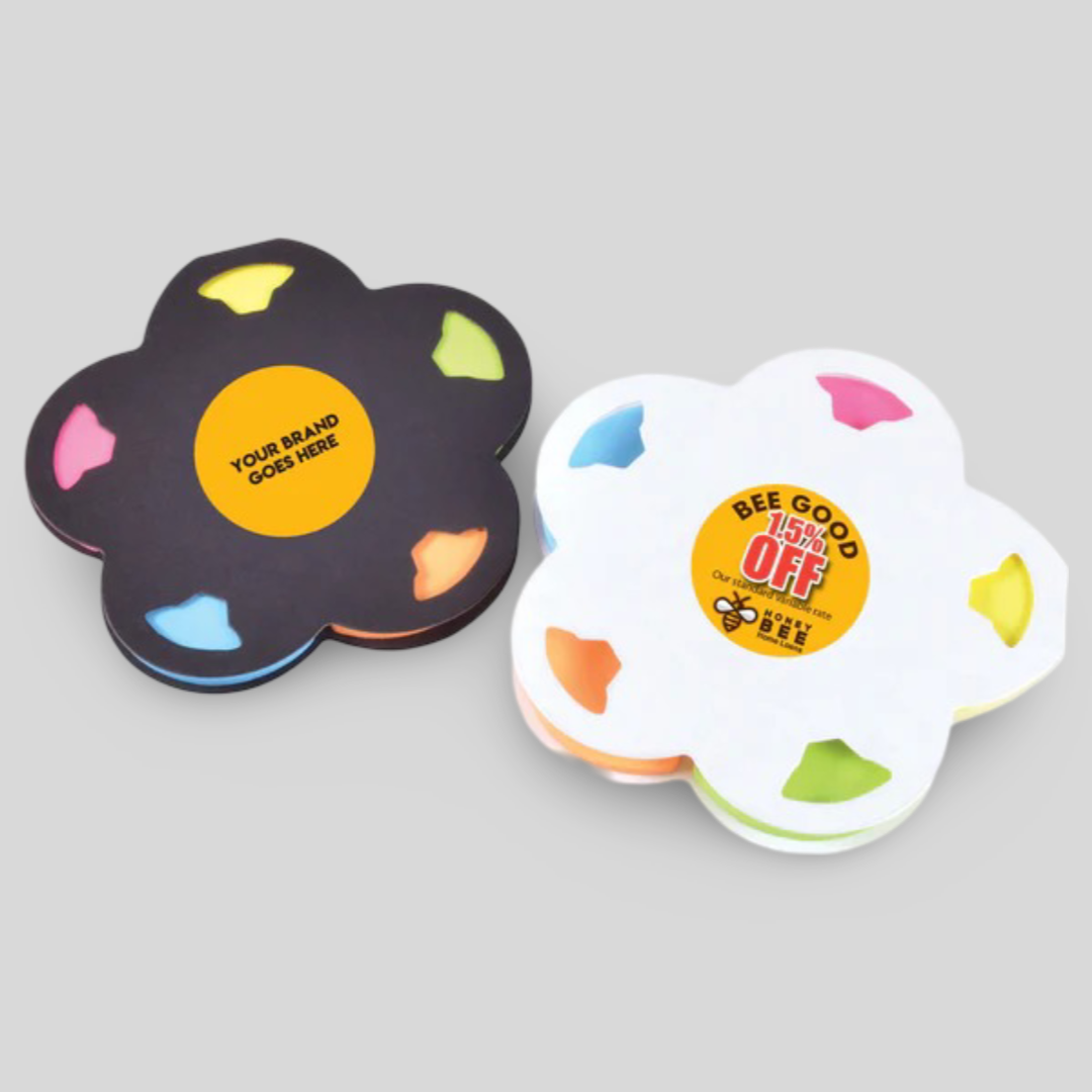 Sticky Note Sets Flower Shaped