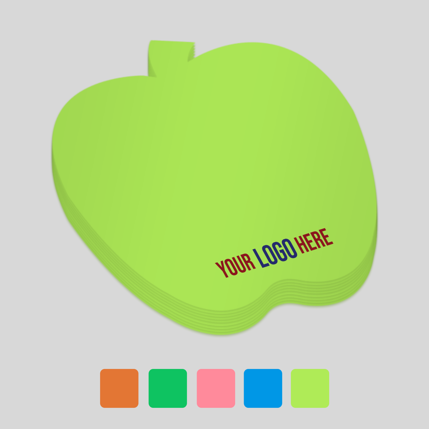 Large Apple Sticky Notes