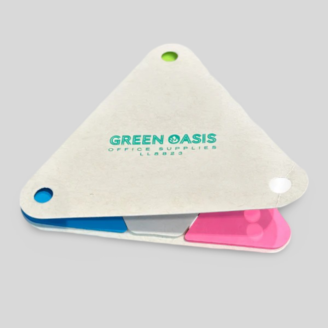 Triangular Promo Sticky Note Sets