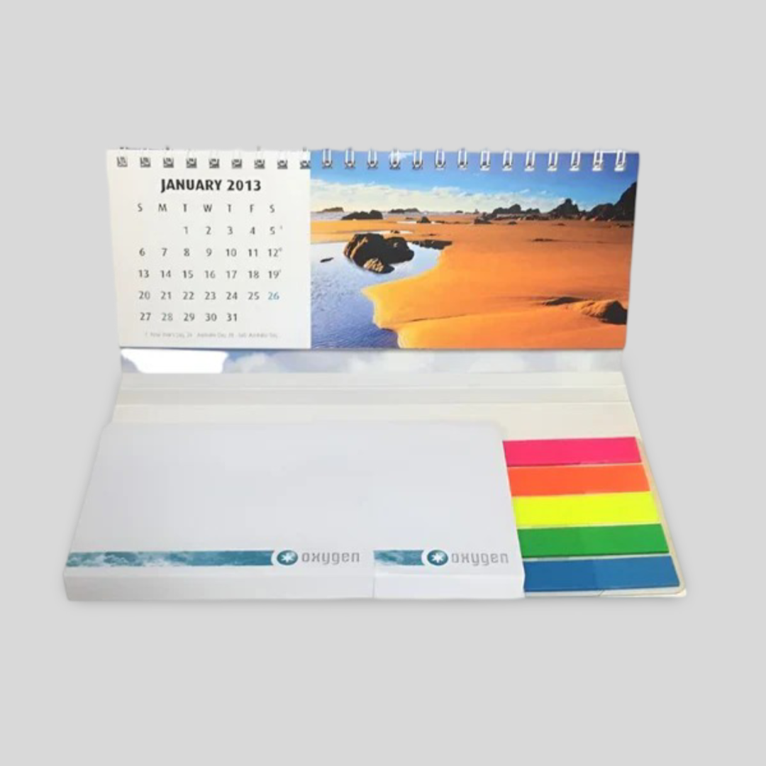 Calendar Custom Branded Sticky Pad