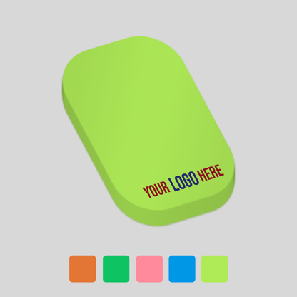 Promotional Rounded Edges Square Sticky Note