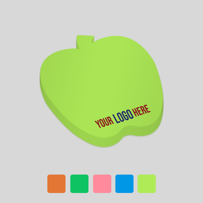 Apple Shaped sticky note