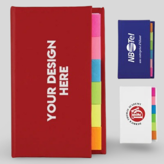 Logo Emblazoned Note Marker Books