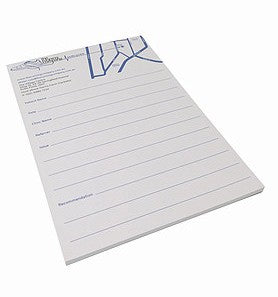 A5 Notepads with 1colour custom print