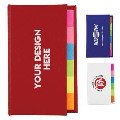 Logo Emblazoned Note Marker Books