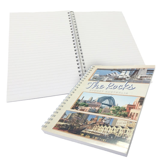 A4 Wiro Bound Notebooks 50 Sheets