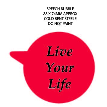 Promotional Rounded Speech Bubble